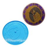 Wolf Wall Clock Resin Mold DIY Crafts Home Decor
