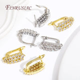 DIY 18K Plated Earwires Fasteners Earring Hooks Clasps Shvenzy Supplies