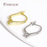 DIY 18K Plated Earwires Fasteners Earring Hooks Clasps Shvenzy Supplies