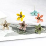 Yafeng Spray Painted Hanging Flower Earrings DIY Kit