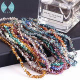Crystal Triangle Earrings Bracelet Necklace Pendant Set