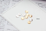 DIY Green Copper Fittings Earrings Jewelry Materials