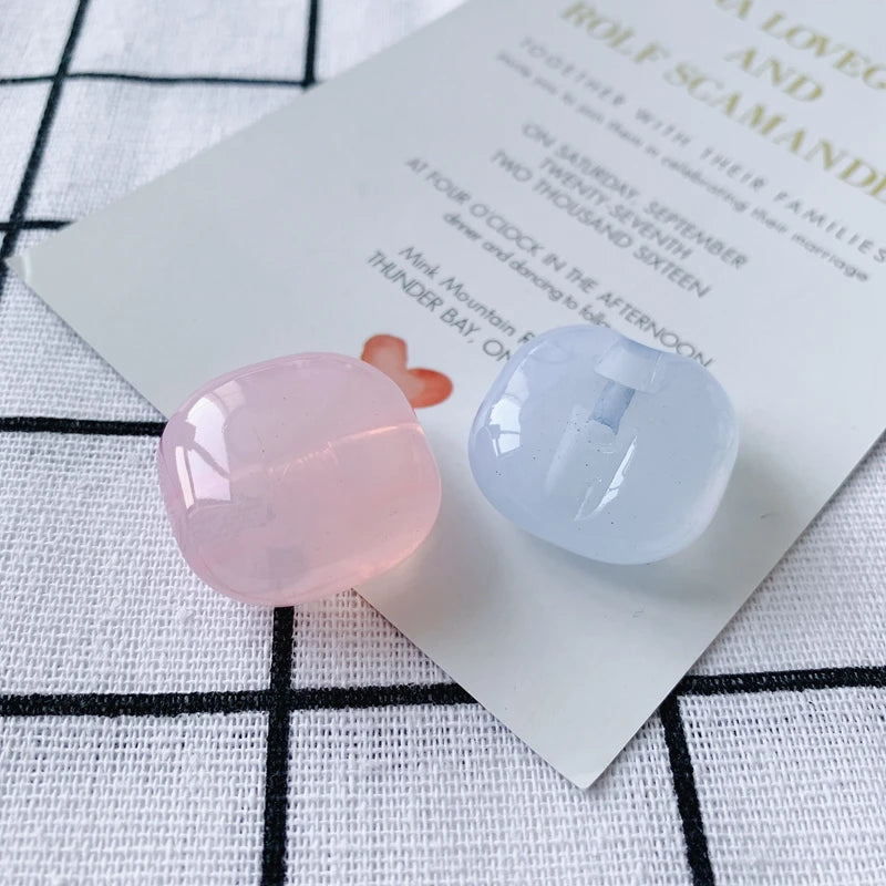 Geometric Square Acrylic Resin Earrings