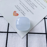 Geometric Square Acrylic Resin Earrings