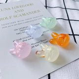 DIY Rabbit Resin Acrylic Bracelet Necklace Accessories