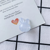 DIY Rabbit Resin Acrylic Bracelet Necklace Accessories