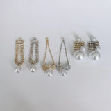 DIY Small Fragrance Pearl Earrings Pendant Materials