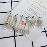 DIY Small Fragrance Pearl Earrings Pendant Materials