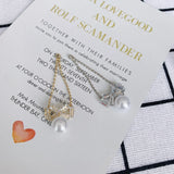 DIY Small Fragrance Pearl Earrings Pendant Materials