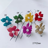 Feminism Flower Earrings DIY Accessory