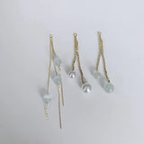 Alloy Beads Earrings DIY Accessories Long Earrings