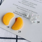 Orange Bear Pendant DIY Accessories Material