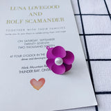 DIY Flower Earrings Pendant Kit - Fairy Accessories