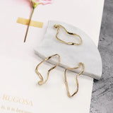 Alloy Earring Material with Color-Preserving Round Accesories