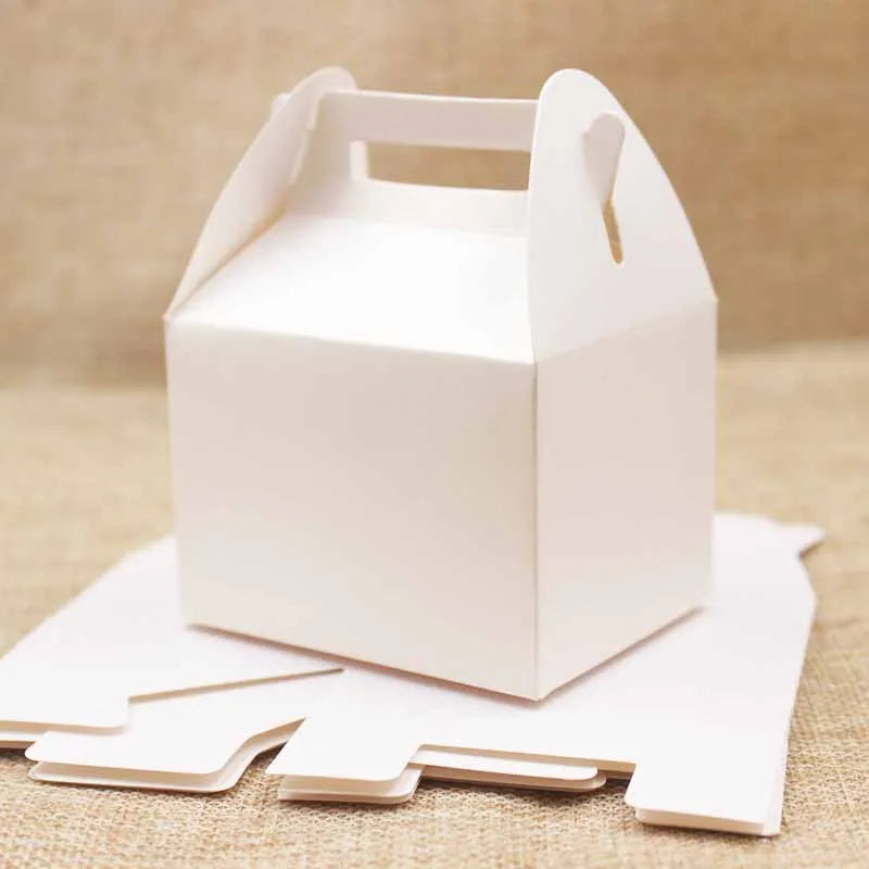 DIY Blank Paper Box for Multi Candys/Wedding Favor Display - 10pcs