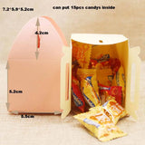 DIY Blank Paper Box for Multi Candys/Wedding Favor Display - 10pcs