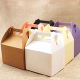 DIY Blank Paper Box for Multi Candys/Wedding Favor Display - 10pcs