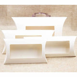 10pcs DIY Blank Paper Box with Clear PVC Window - Kraft/White/Black