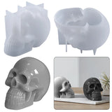 Buckteeth Skull Silicone Mold for DIY Epoxy Resin Craft Table Display