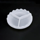 Irregular Dish Flower Mirror Silicone Mold for DIY Crystal Epoxy Resin