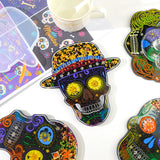 Skulls Coaster Mold for DIY Cup Mat Heat Insulation Epoxy Resin Molds