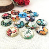 Personalized Photo Glass Snap Buttons Jewelry DIY 12mm/18mm/20mm Round