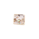 Resin Shell Drop Earrings Handmade Pendant