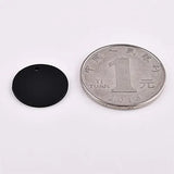 DIY Copper Spray Matte Rubber-coated Round Earring Kit