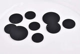 DIY Copper Spray Matte Rubber-coated Round Earring Kit