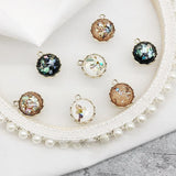 DIY Earring Kit: Color-Preserving, Shell-Inlaid Pendants