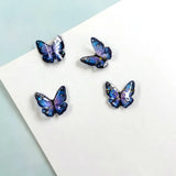 DIY Epoxy Leaf Butterfly Accessories 6pcs