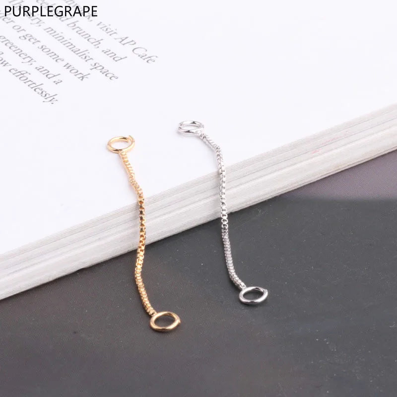 DIY 18k Copper Plated Earrings Double Headband 8 Pieces