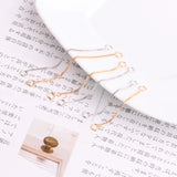DIY 18k Copper Plated Earrings Double Headband 8 Pieces