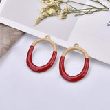 30pcs Alloy Round Shape Charms for DIY Jewelry Accessory