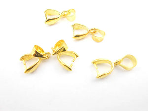 DIY 18K Necklace Earrings Connecting Folder Pendant Accessories