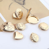 Love Pocket Watch Pendant Earrings & Necklace DIY Crafts