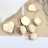 Love Pocket Watch Pendant Earrings & Necklace DIY Crafts