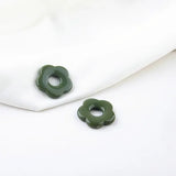 Retro 5-Petal Resin Pendant Earring & Hair Accessories DIY Kit