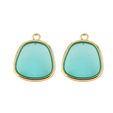 Alloy Drip Oil Geometric Teen Earrings Material Accessories