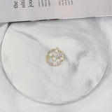 DIY Glaze Flower Pendant Earrings Material Bag Homemade Accessories