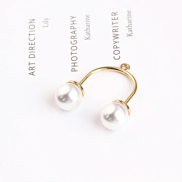 DIY Geometric Alloy Earrings Pendant Material
