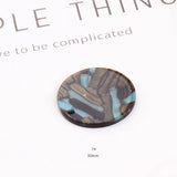 DIY Jewelry Accessories Acetate Circular Earbob Pendant