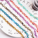 DIY Jewelry Accessories Gradient Earrings Necklace Bracelet Chain Resin