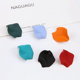 20pcs Metal Charms Irregular Leaves Flower Pendant Earrings