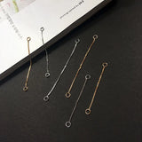 DIY Jewelry Plating Chain Belt Ear Stud Earrings Pendant Material