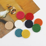 Rattan Resin Pendant Earrings Material DIY Jewelry Accessories