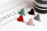 DIY Jewelry Alloy Earrings Love Pendant Accessories Material