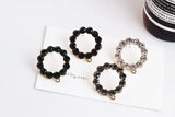 Korea Alloy Diamond Ring Earrings Pendant Materials