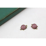 DIY Jewelry Earrings Material Accessories Retro Alloy Inlaid 10pcs