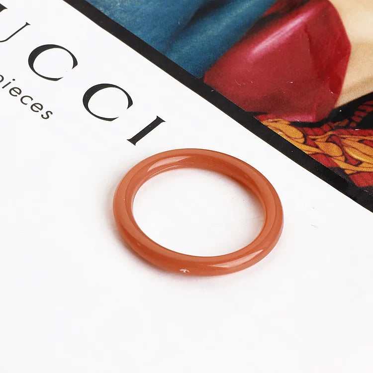 DIY Turquoise Jade Resin Ring Earrings Pendant Material